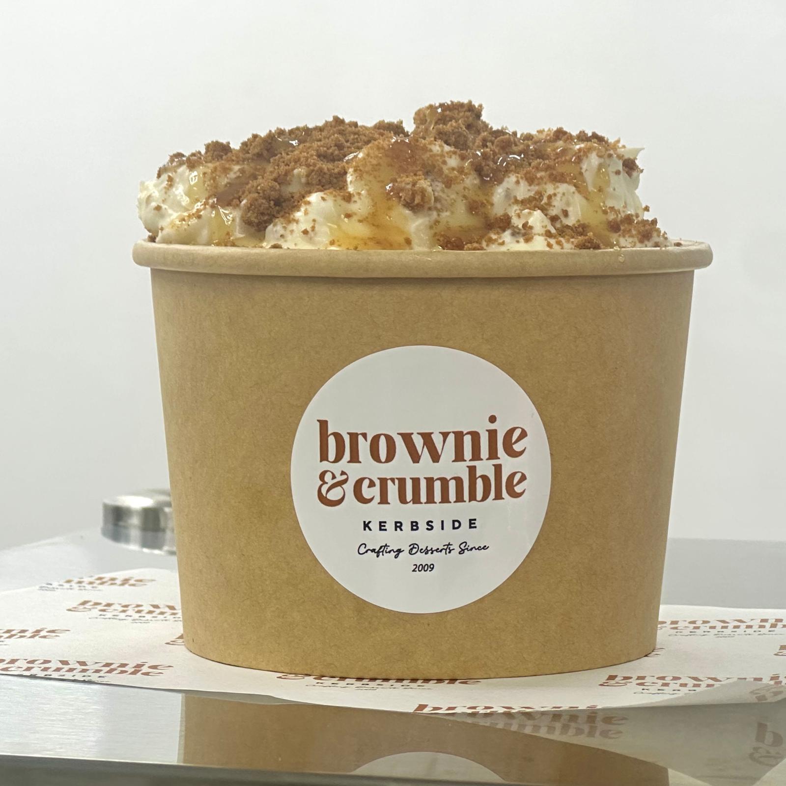 Banana Pudding with Lotus Biscoff & Toffee