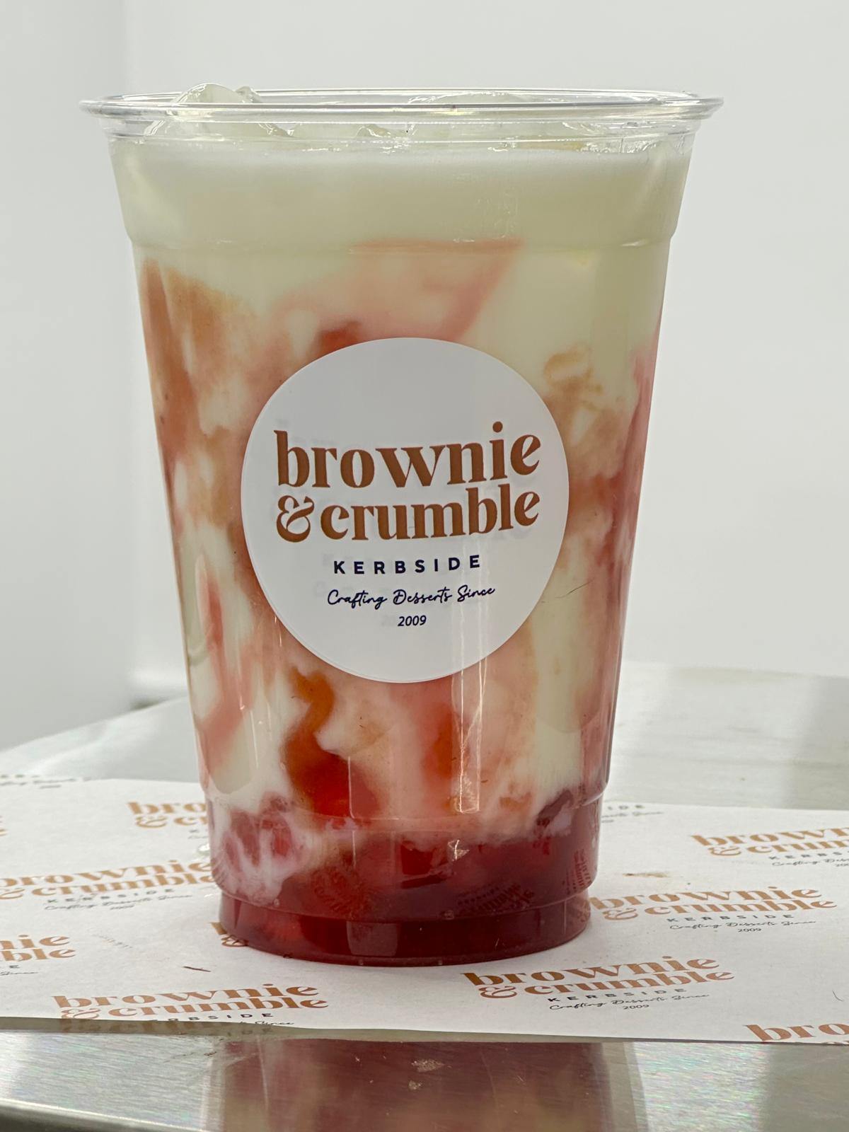 Strawberry Drizzle Frappe