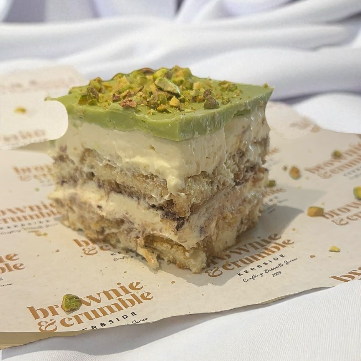 Pistachio Tiramisu