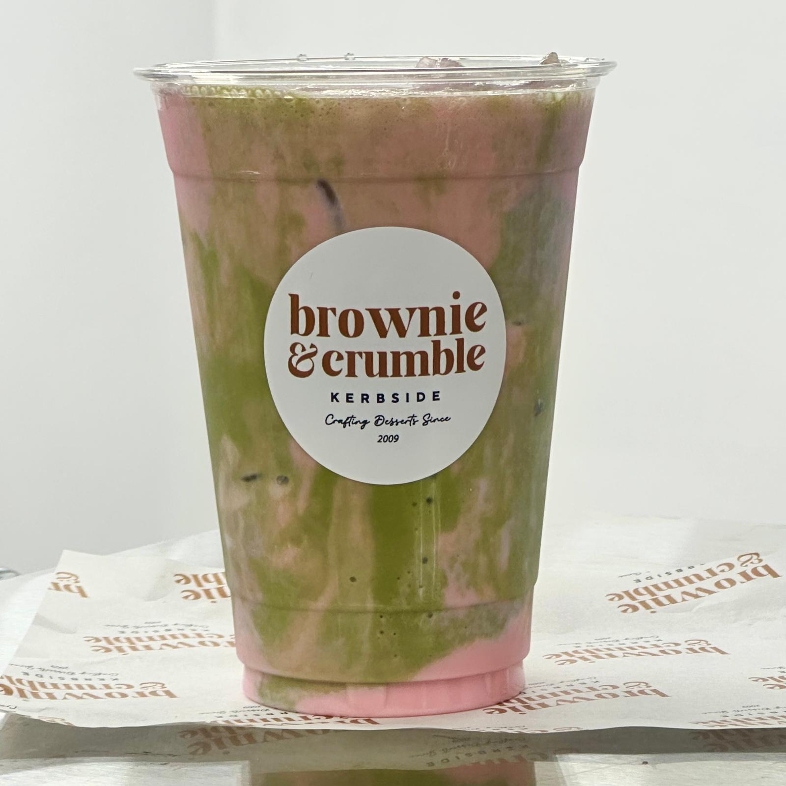 Strawberry Marble Matcha